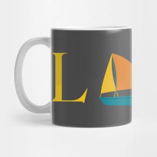 Love Sailing Boats Mug